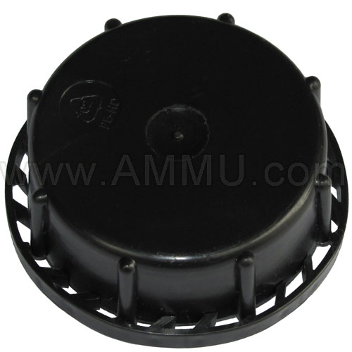 plastic screw cap with 8 ribs